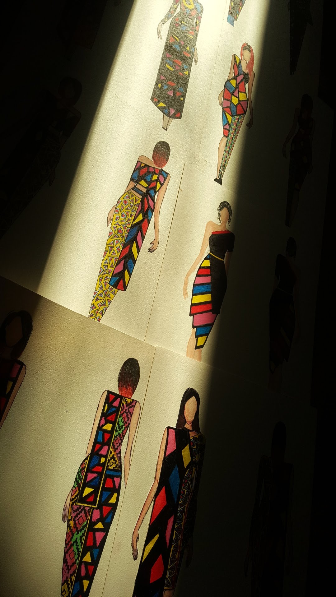 Geometric Collection Sketches III