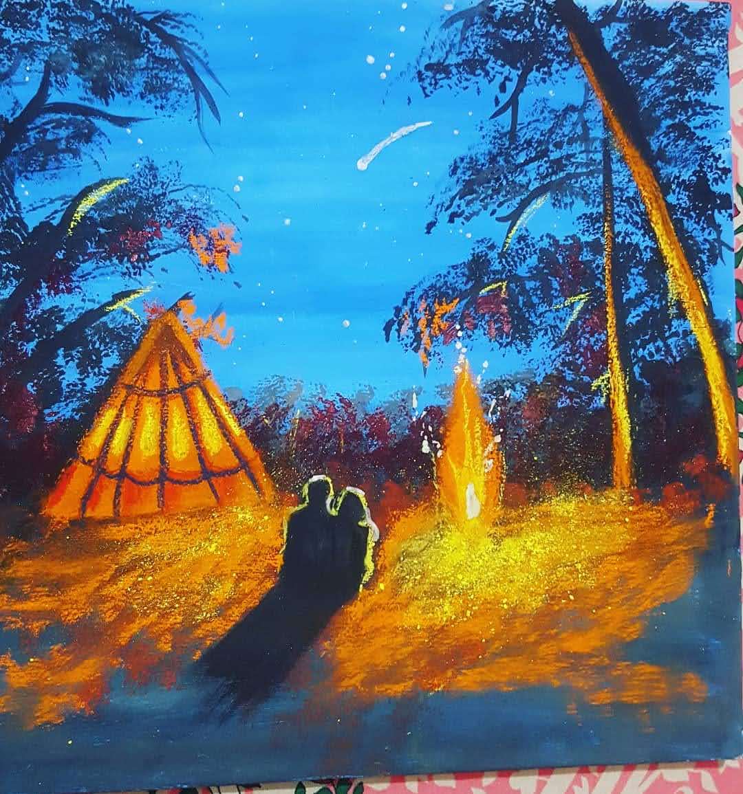 Midnight Campfire