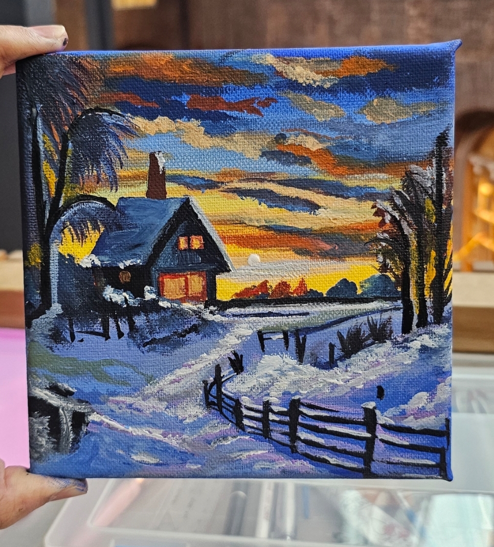 Winter Cabin